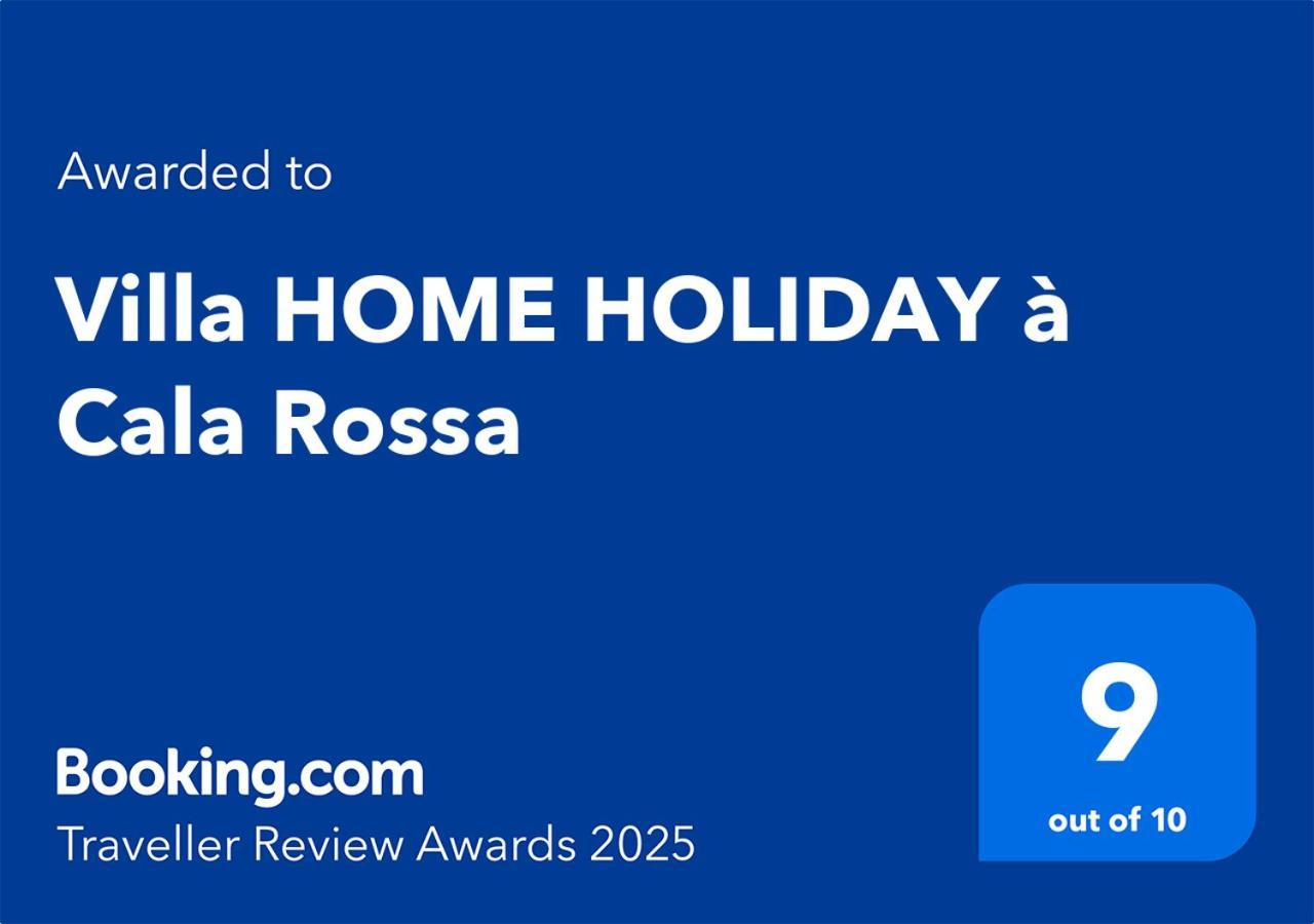 Villa Home Holiday A Cala Rossa Lecci Exteriör bild